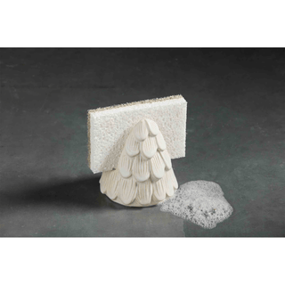 White Christmas Sponge Holder