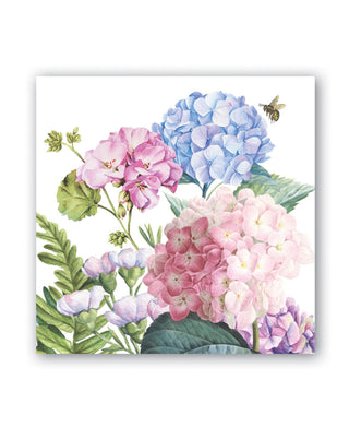 Michel Design Works wild Hydrangea Cocktail Napkins