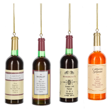 Wine Bottle Ornaments