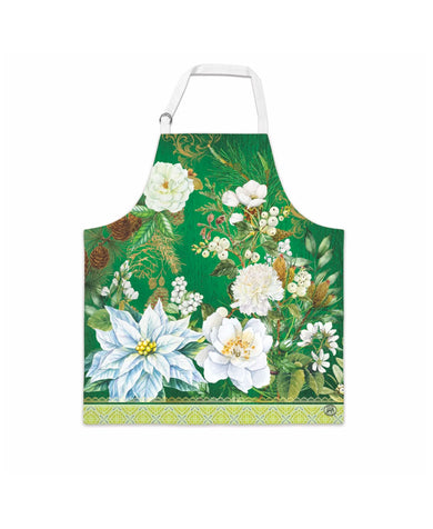 Michel Design Works Winter Blooms Chefs Apron