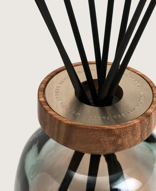 Wood Reed Diffuser Zest Of Verbena - Green/Plum - Maison Berger