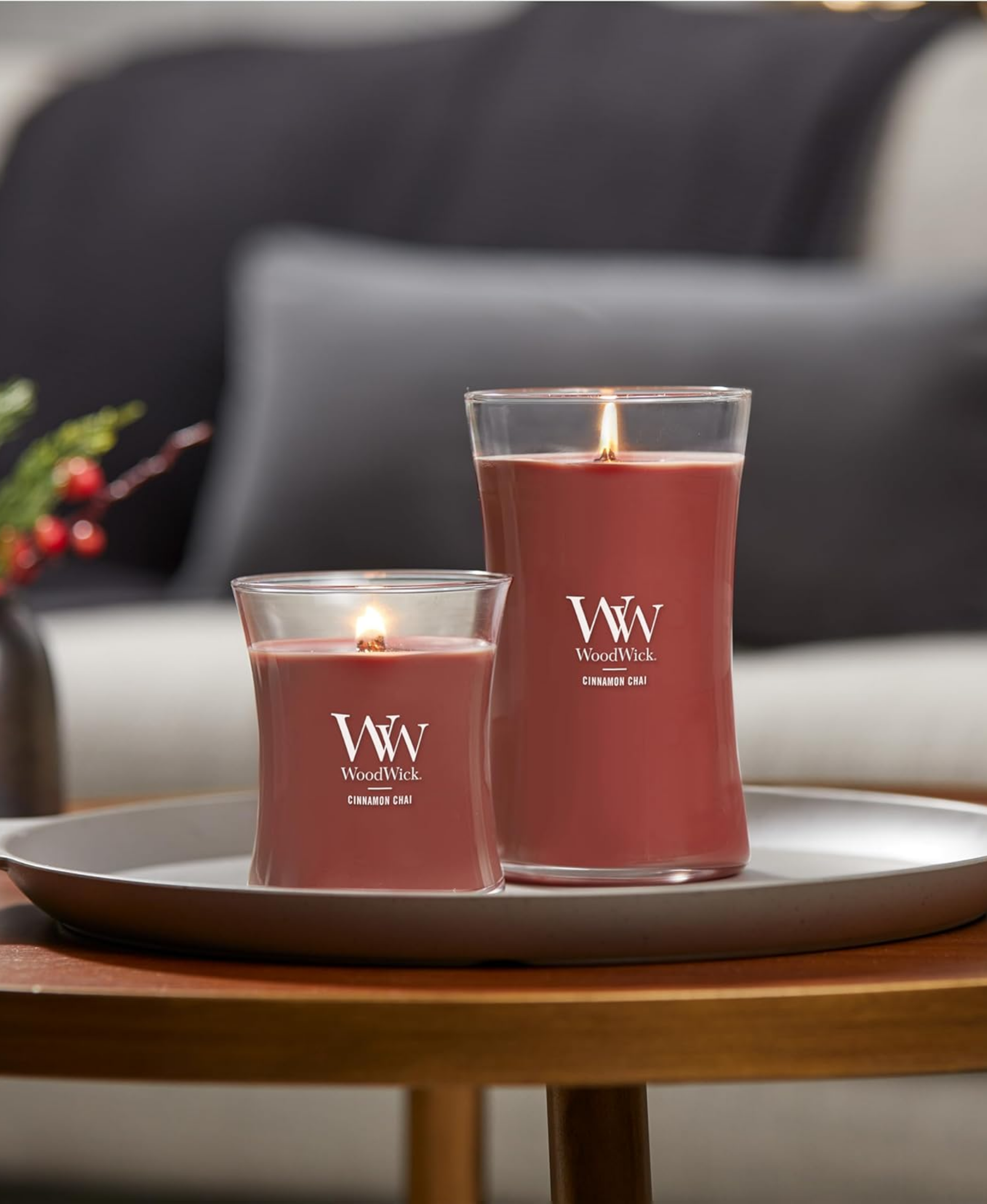 WoodWick Cinnamon Chai Candle - Medium
