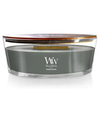 WoodWick Evening Bonfire Candle - Ellipse