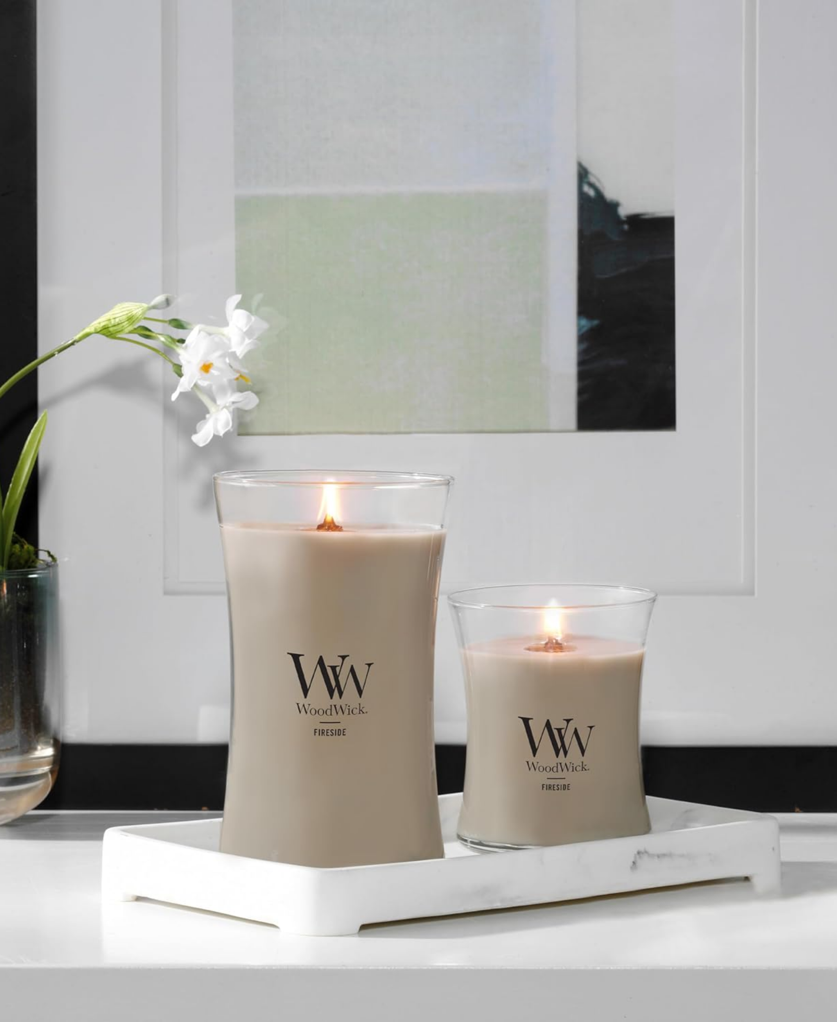 WoodWick Fireside Candle - Medium