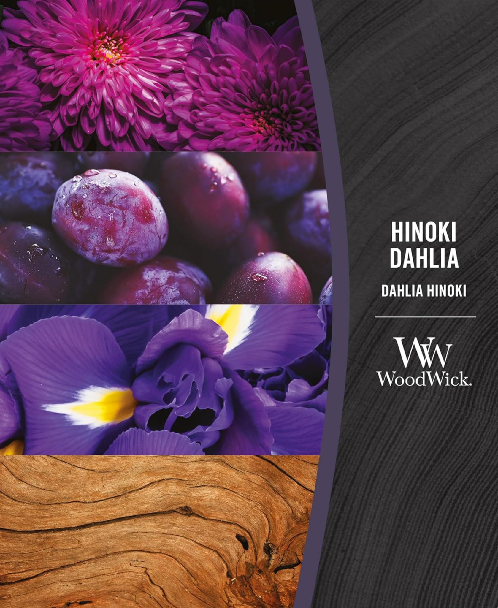 WoodWick Hinoki Dahlia Candle - Medium