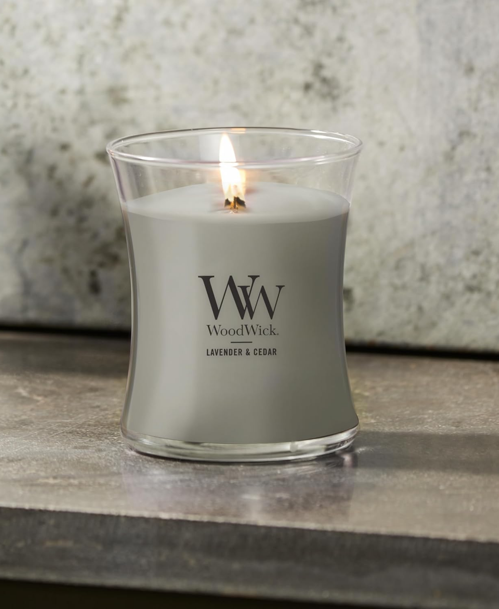 WoodWick Lavender Cedar Candle - Medium