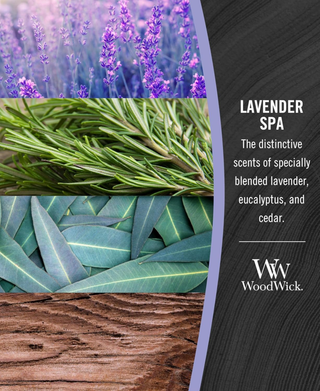 WoodWick Lavender Spa Candle - Medium