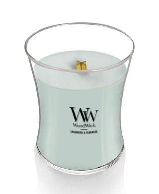 WoodWick Sagewood & Seagrass Candle - Medium