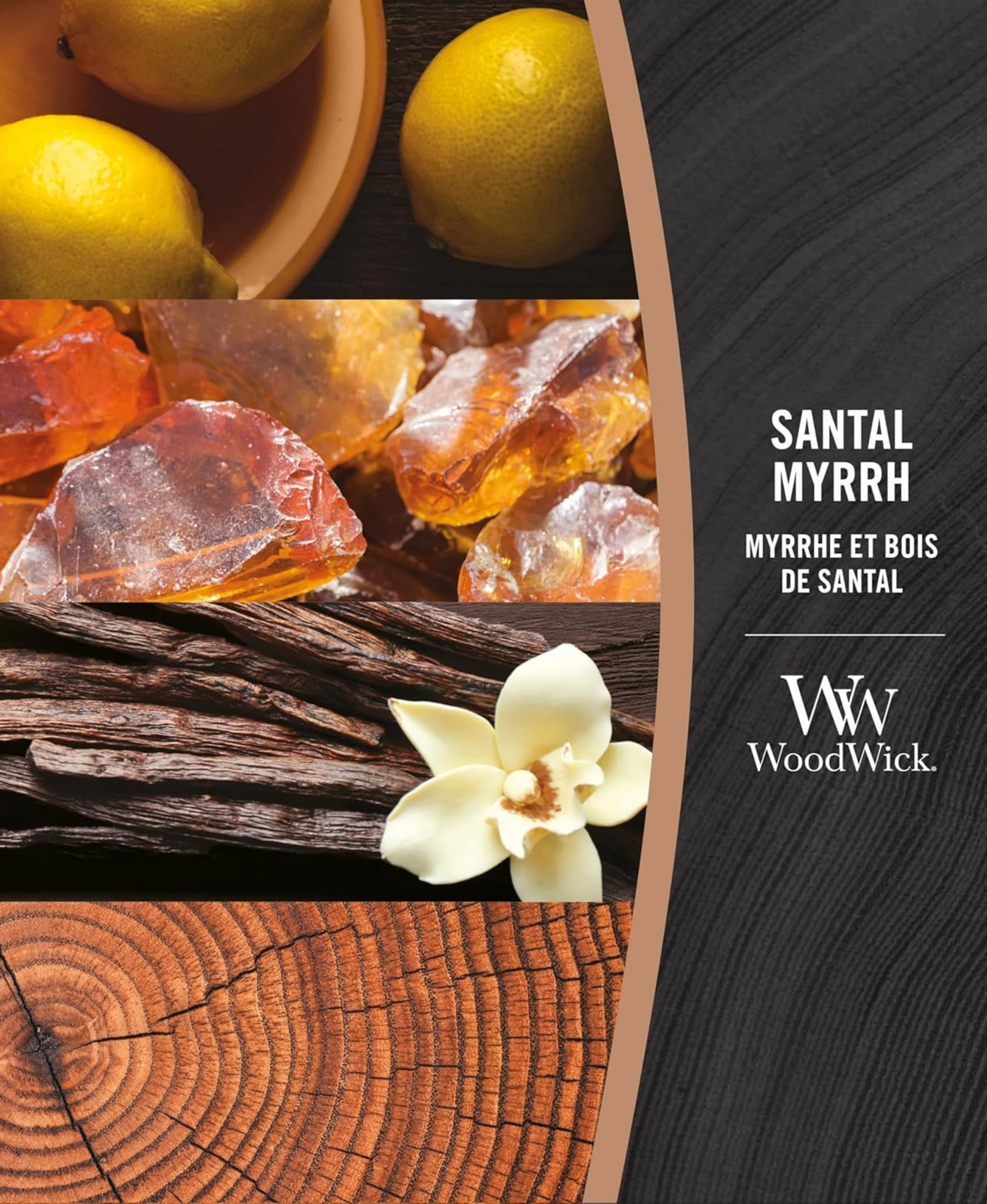 WoodWick Santal Myrrh Candle - Medium