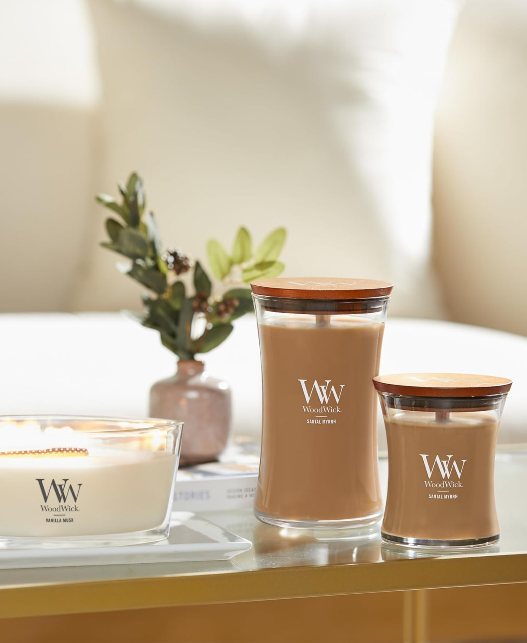 WoodWick Santal Myrrh Candle - Medium
