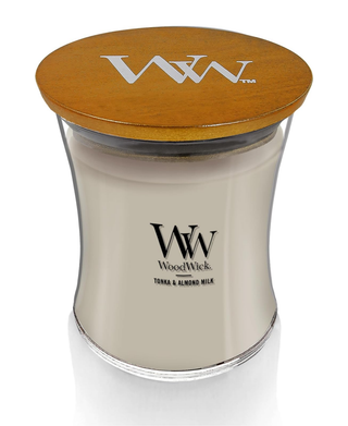 WoodWick Tonka & Almond Milk Candle - Medium