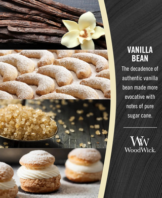 WoodWick Vanilla Bean Candle - Medium