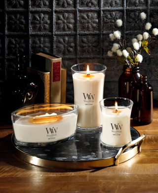 WoodWick Vanilla Bean Candle - Medium
