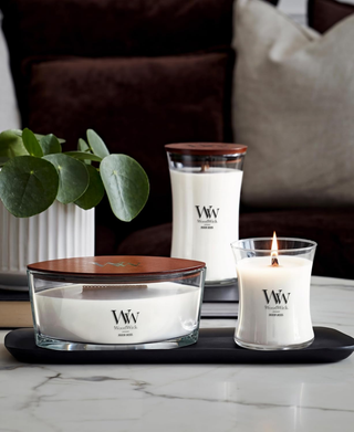 WoodWick Warm Wool Candle - Medium