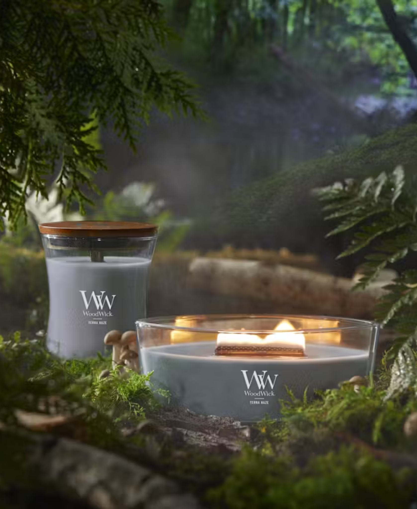WoodWick Terra Haze Candle - Ellipse