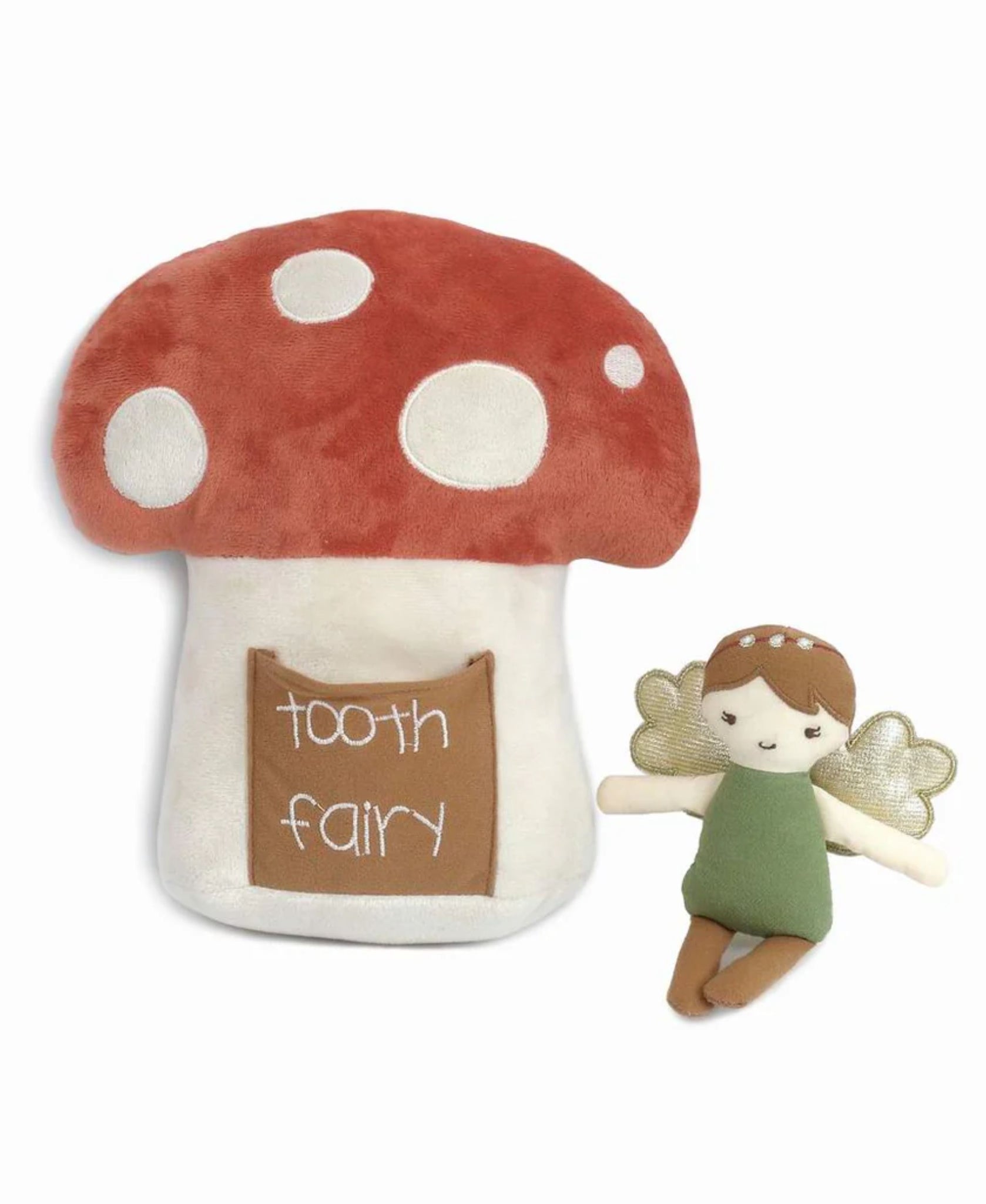 Mon Ami Woodland Fairy Tooth Fairy Pillow Set