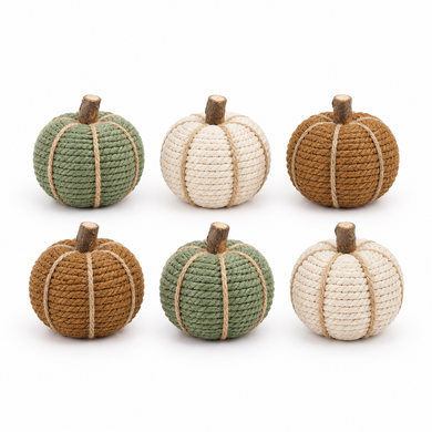 Assorted Woven Pumpkins