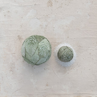 Leaves Ball Small Ornament