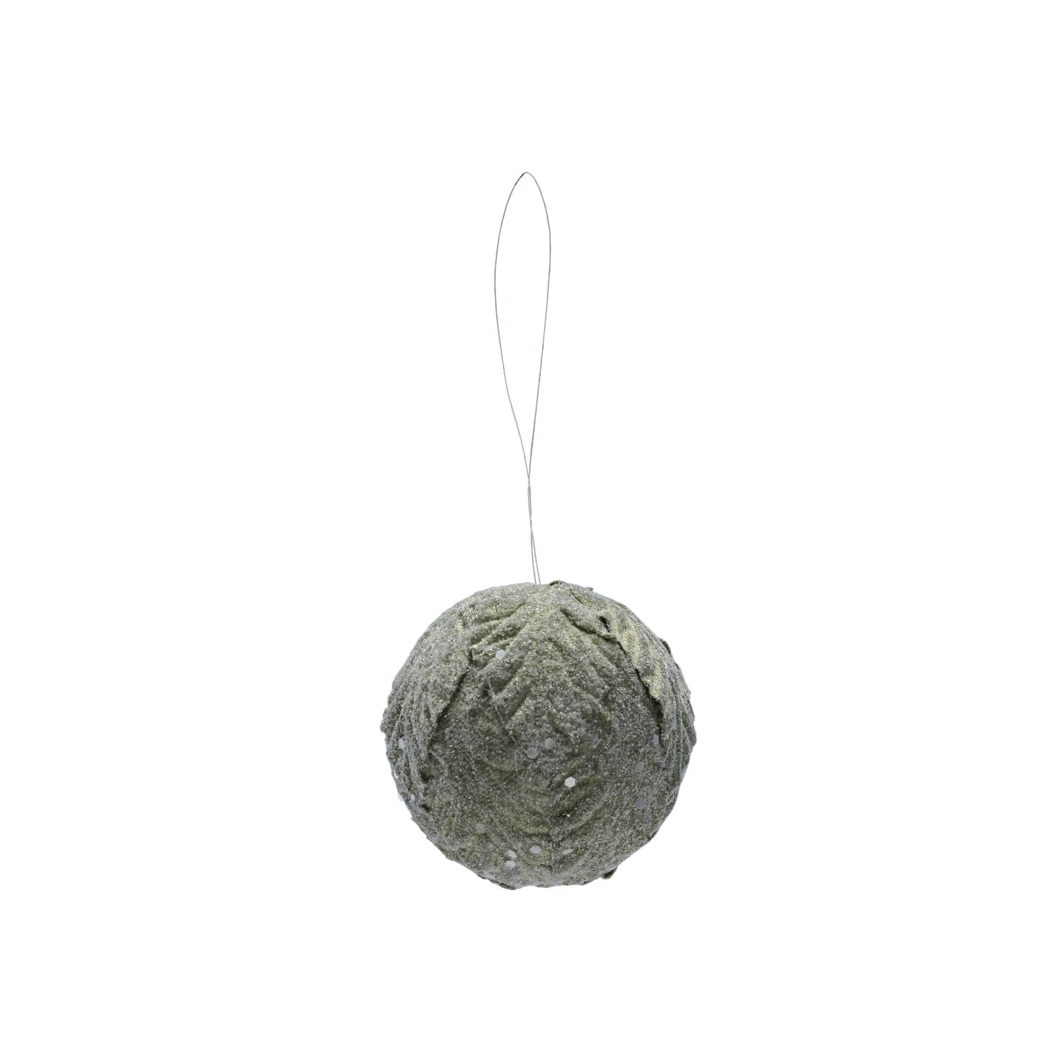 Leaves Ball Small Ornament
