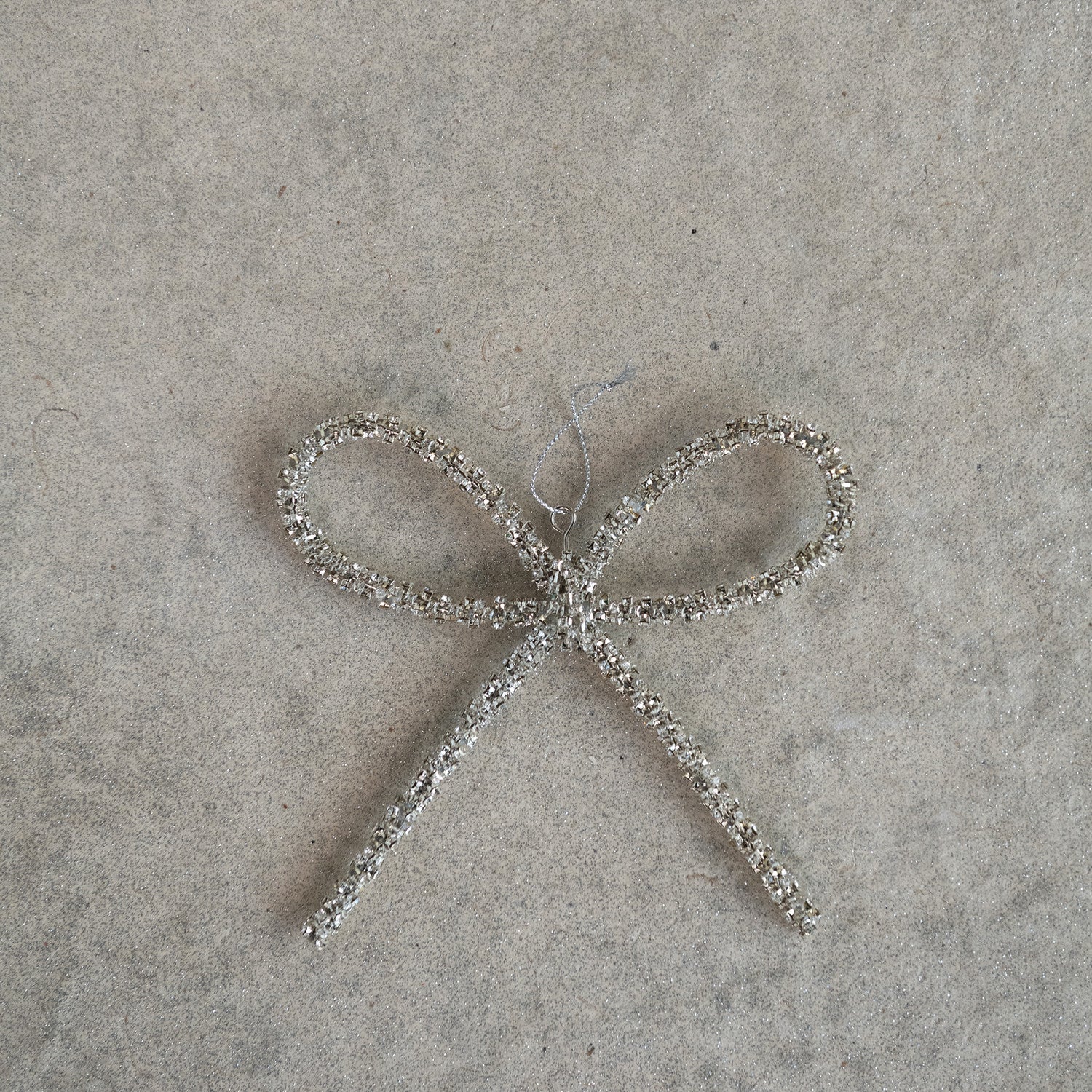 Rhinestone Bow Ornament