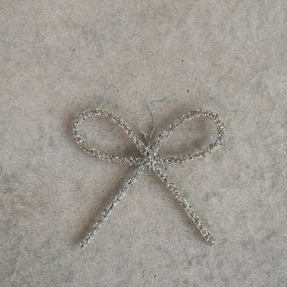 Rhinestone Bow Ornament