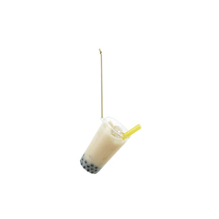 Glass Boba Tea Ornament