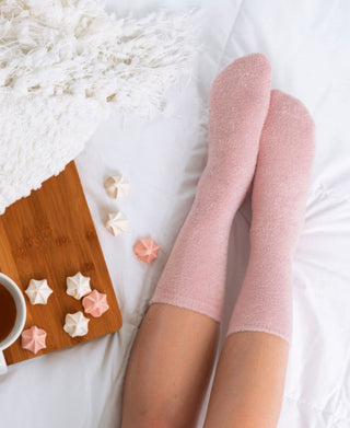 You Had Me At Aloe - Super Soft Spa Socks