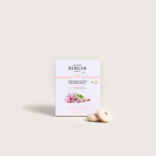 Maison Berger Underneath the Magnolias Car Diffuser Refill 2-Pack