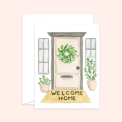 Welcome Home - Housewarming Greeting Card Blank