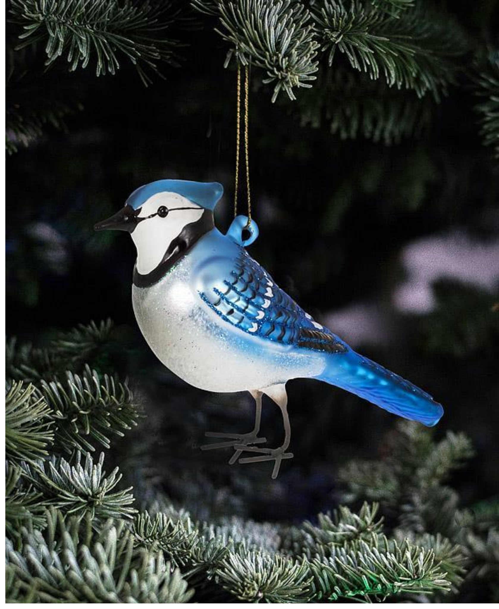 Blue Jay Ornament