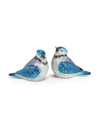 Blue Jay Salt & Pepper Shakers