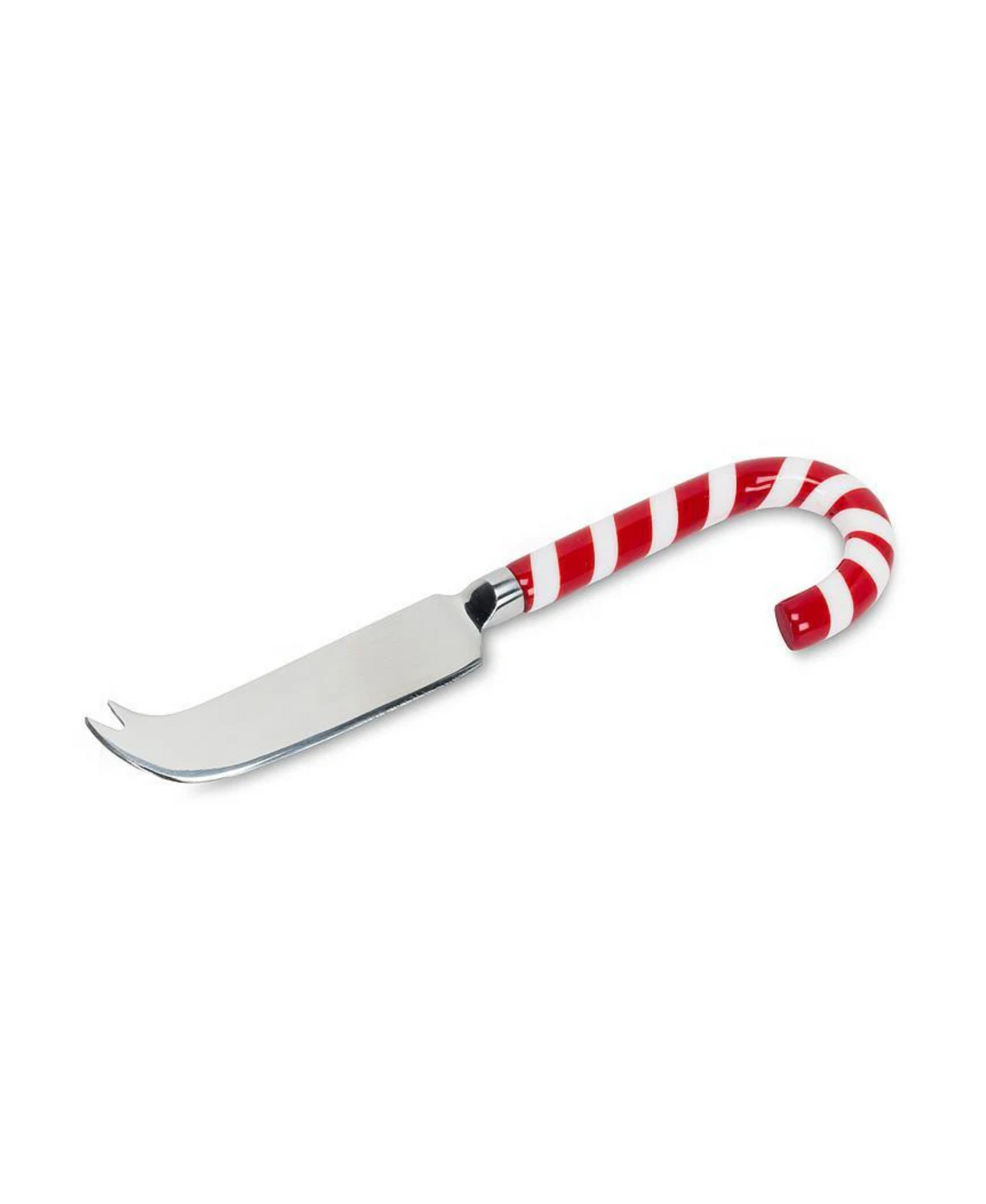 Candy Cane Handle Cheese Knife and Pate Spreader