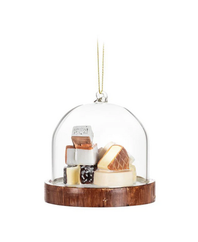 Cheese Board Dome Ornament