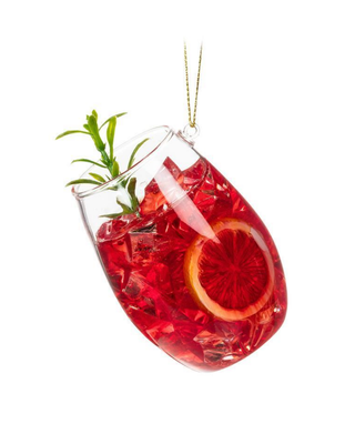 Glass of Sangria Ornament