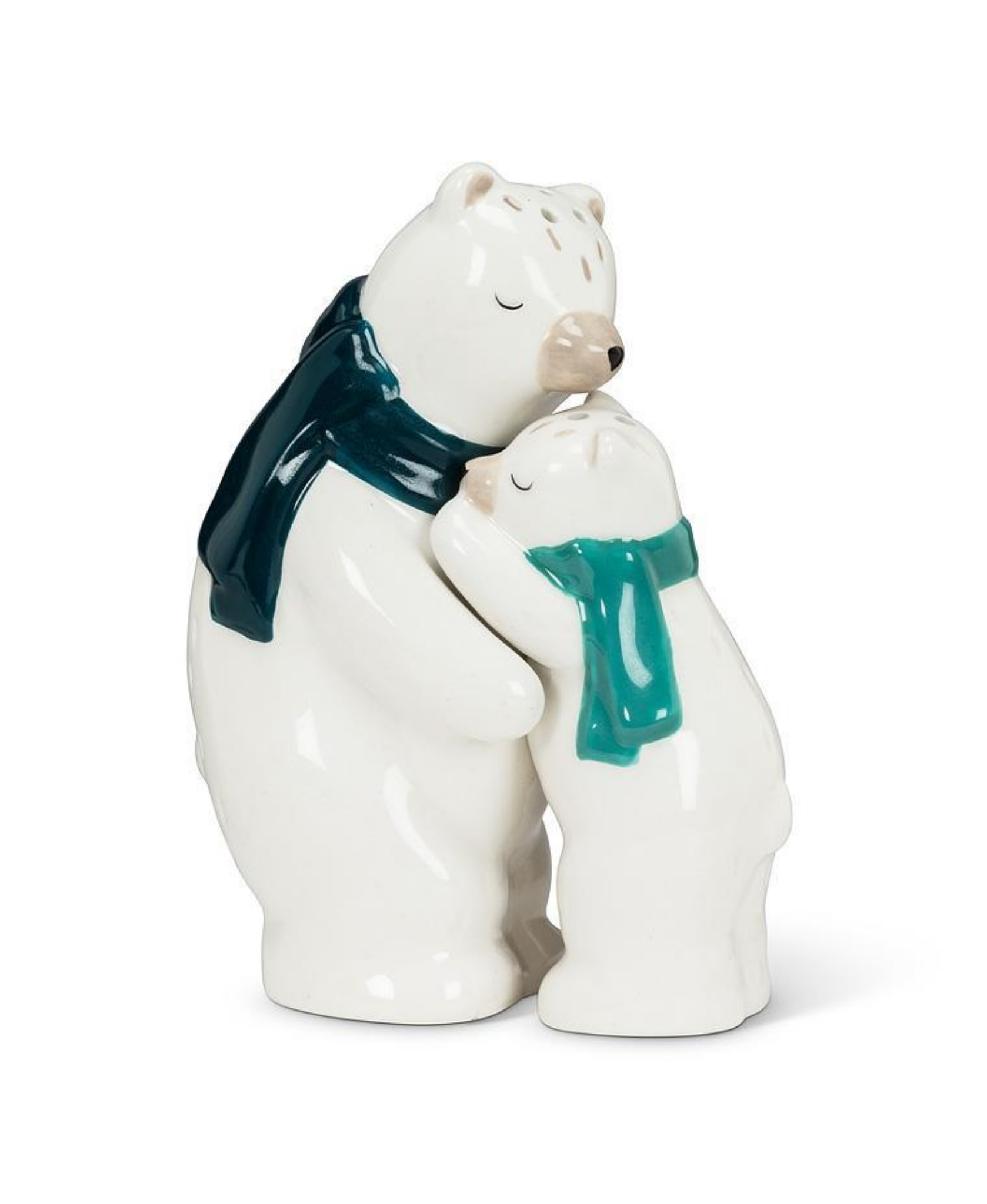 Hugging Polar Bear Salt & Pepper Shakers