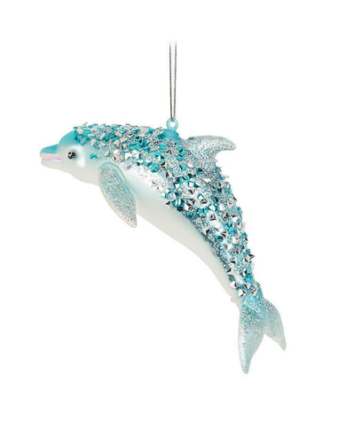 Leaping Dolphin Ornament