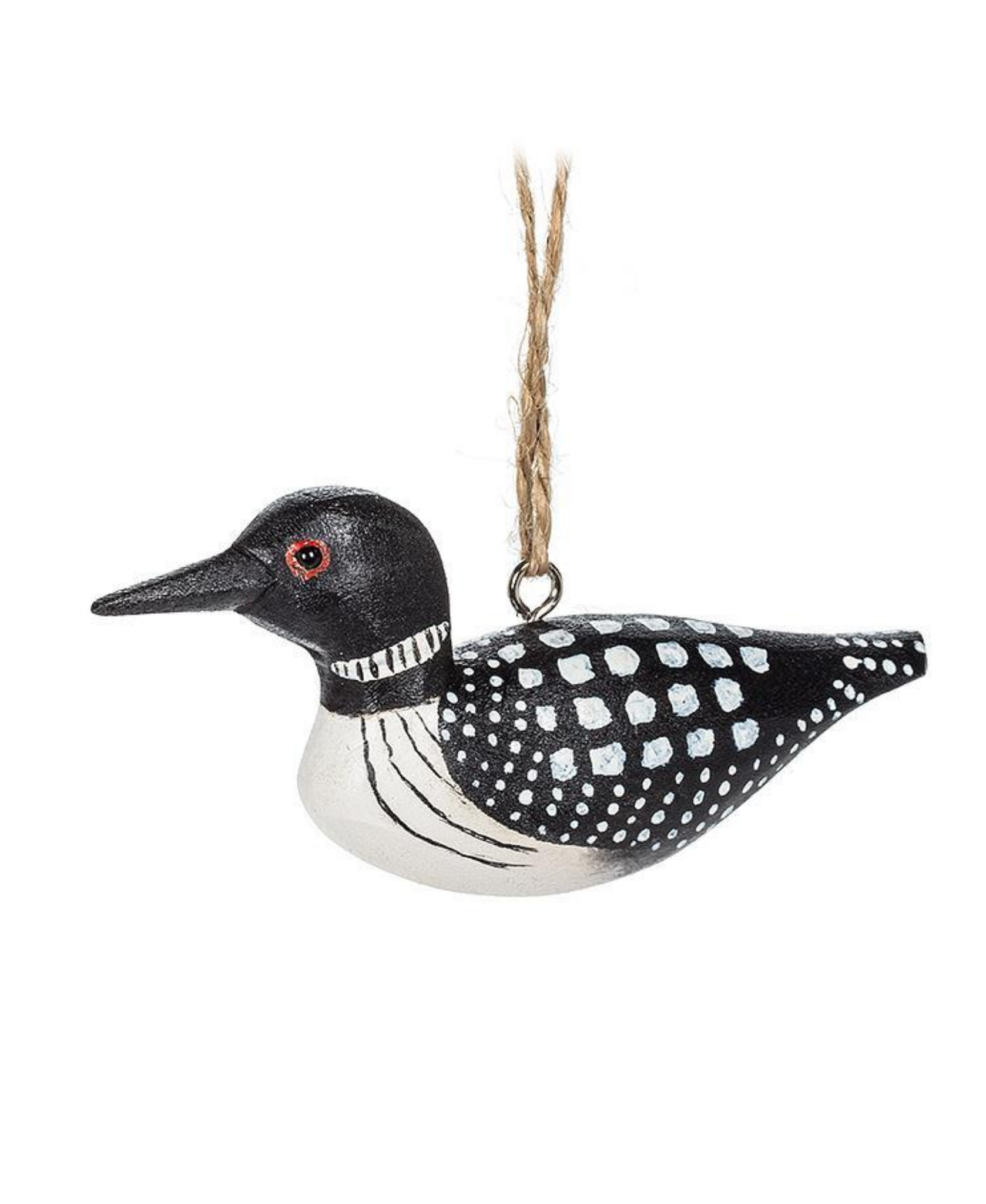 Loon Carved Ornament