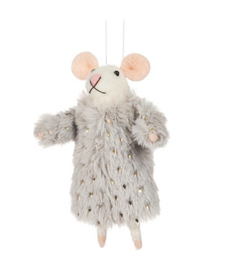 Mouse In Fancy Coat Ornament