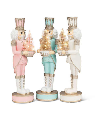 Nutcracker with LED Tree - 3 Styles