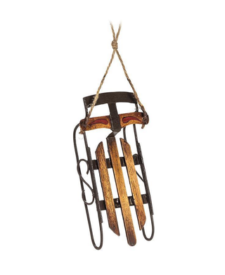 Old Style Sled Ornament