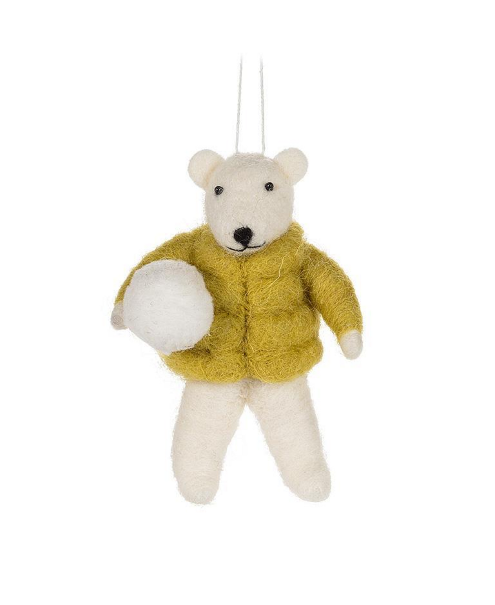 Puffy Coat Animal Ornaments