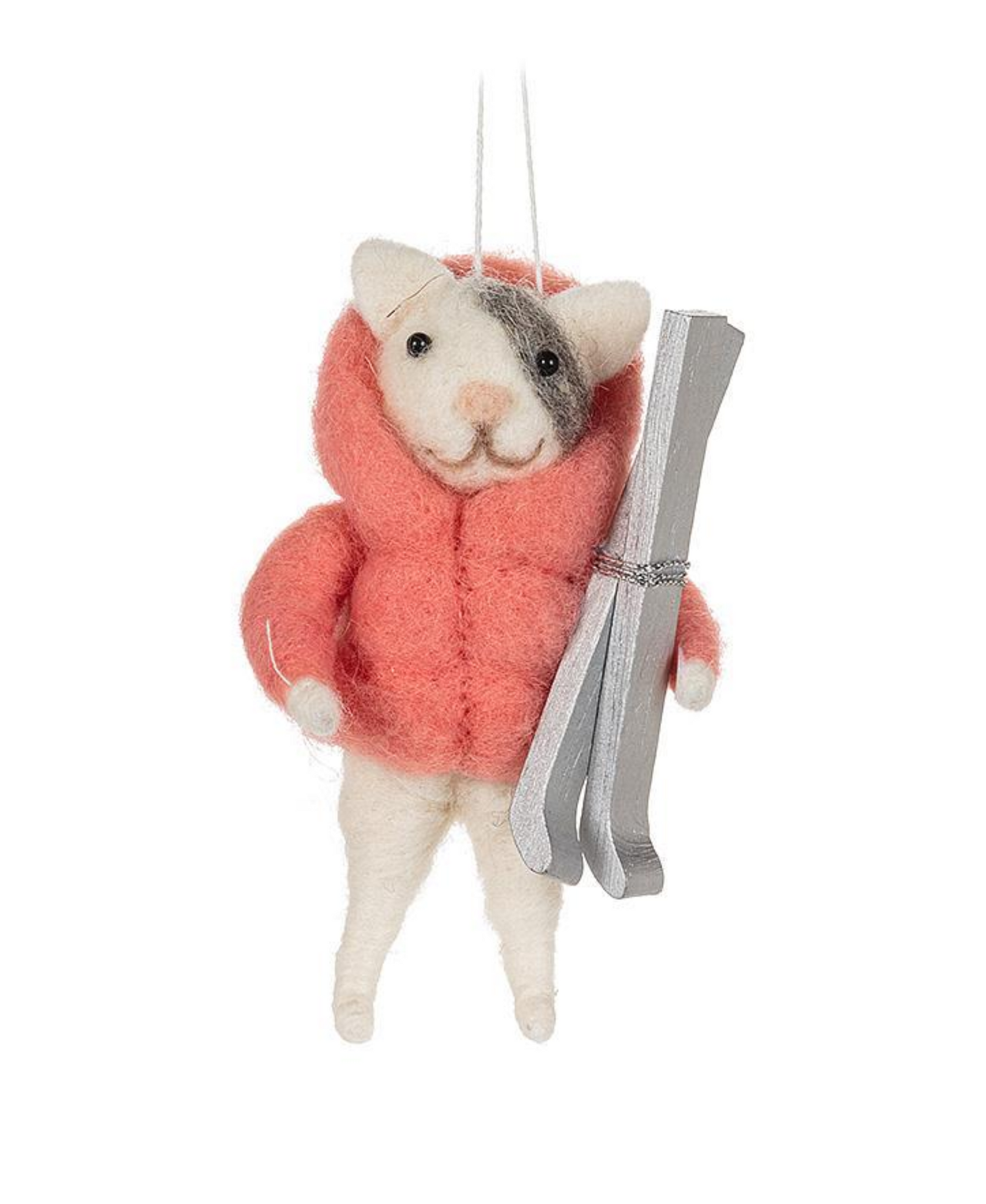 Puffy Coat Animal Ornaments