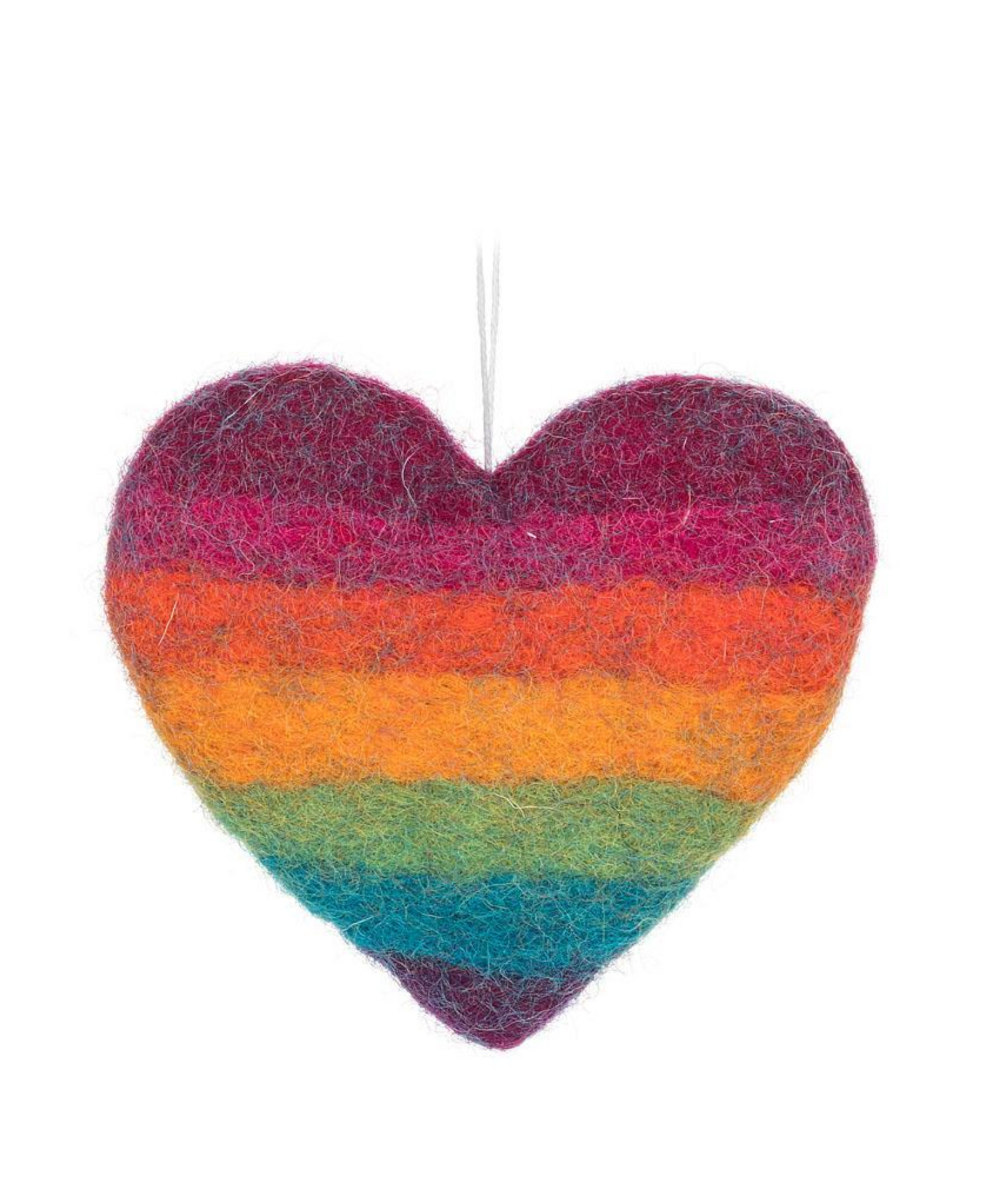 Rainbow Stripe Ornament