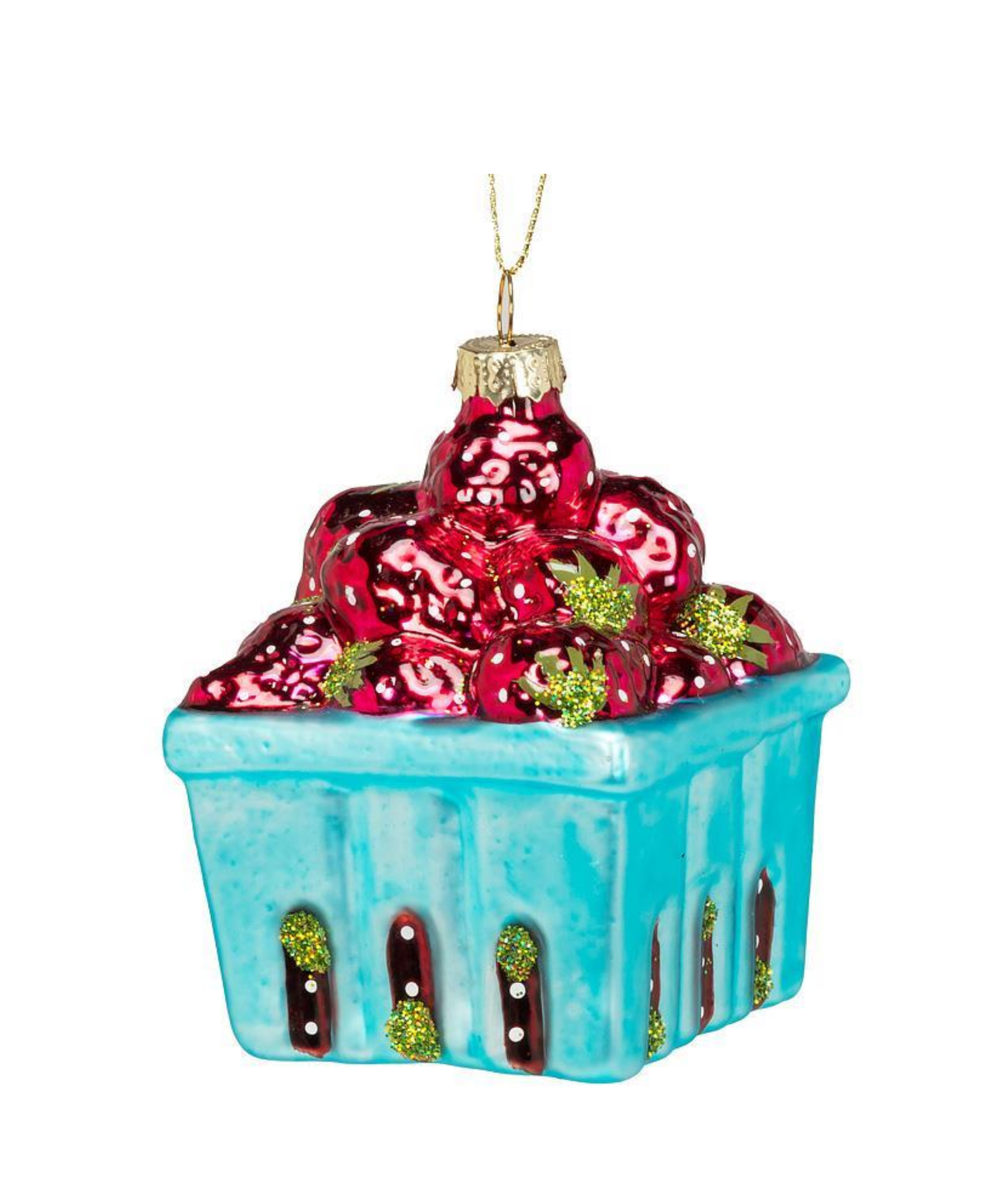 Strawberry Pint Ornament