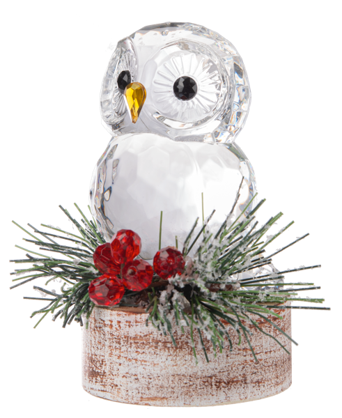 Crystal Expressions Woodland Owl Figurine