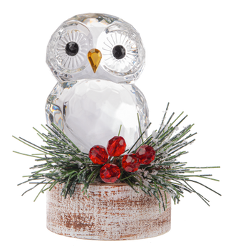 Crystal Expressions Woodland Owl Figurine