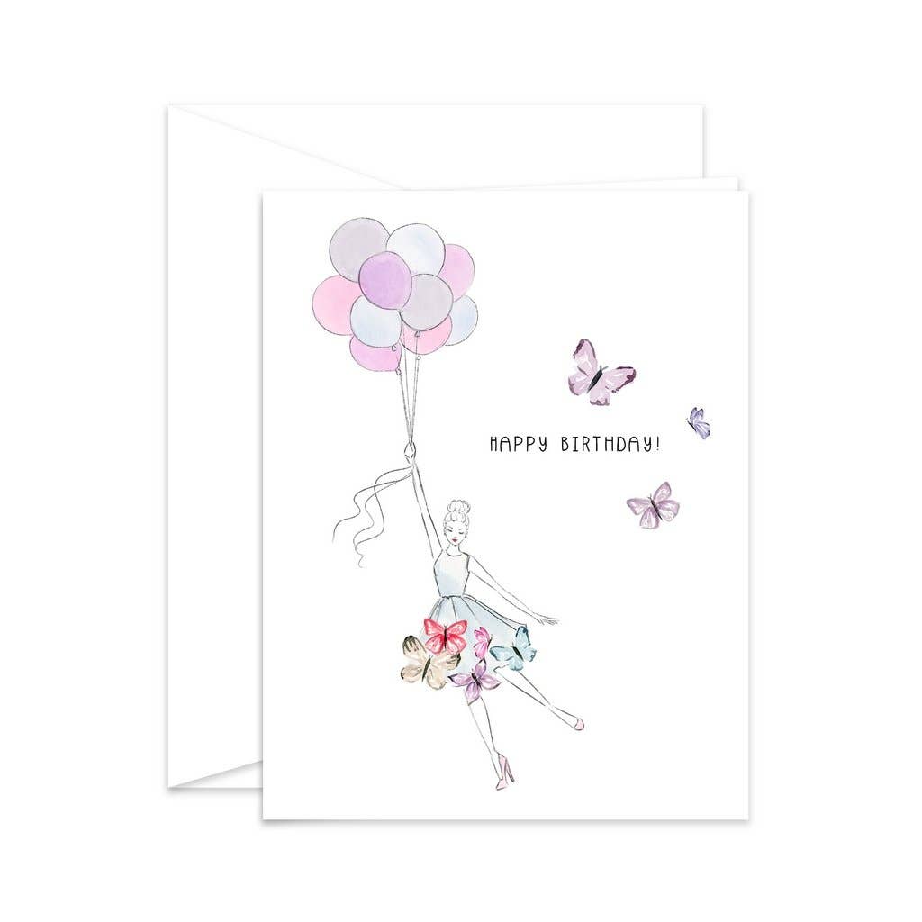 Happy Birthday - Birthday Girl Card Blank