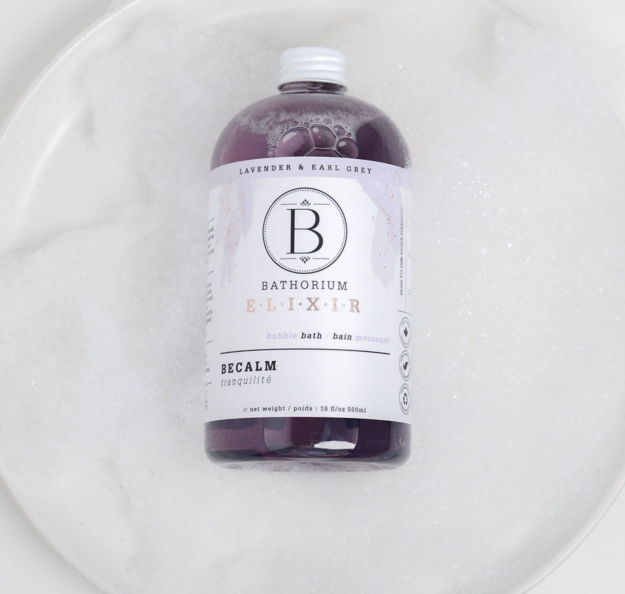 Bathorium BeCalm Bubble Bath Elixir - 500ml