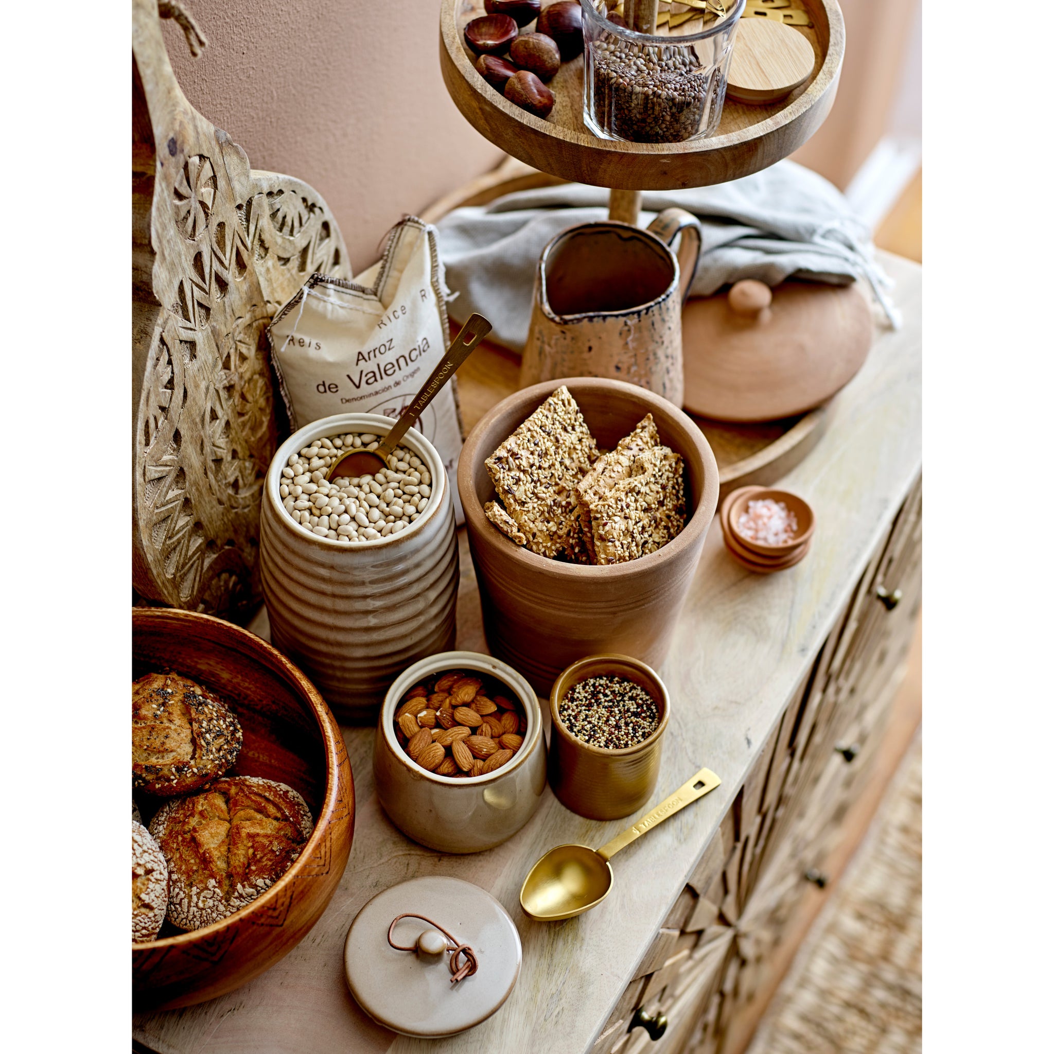 Stainless Steel Measuring Spoons - Gold