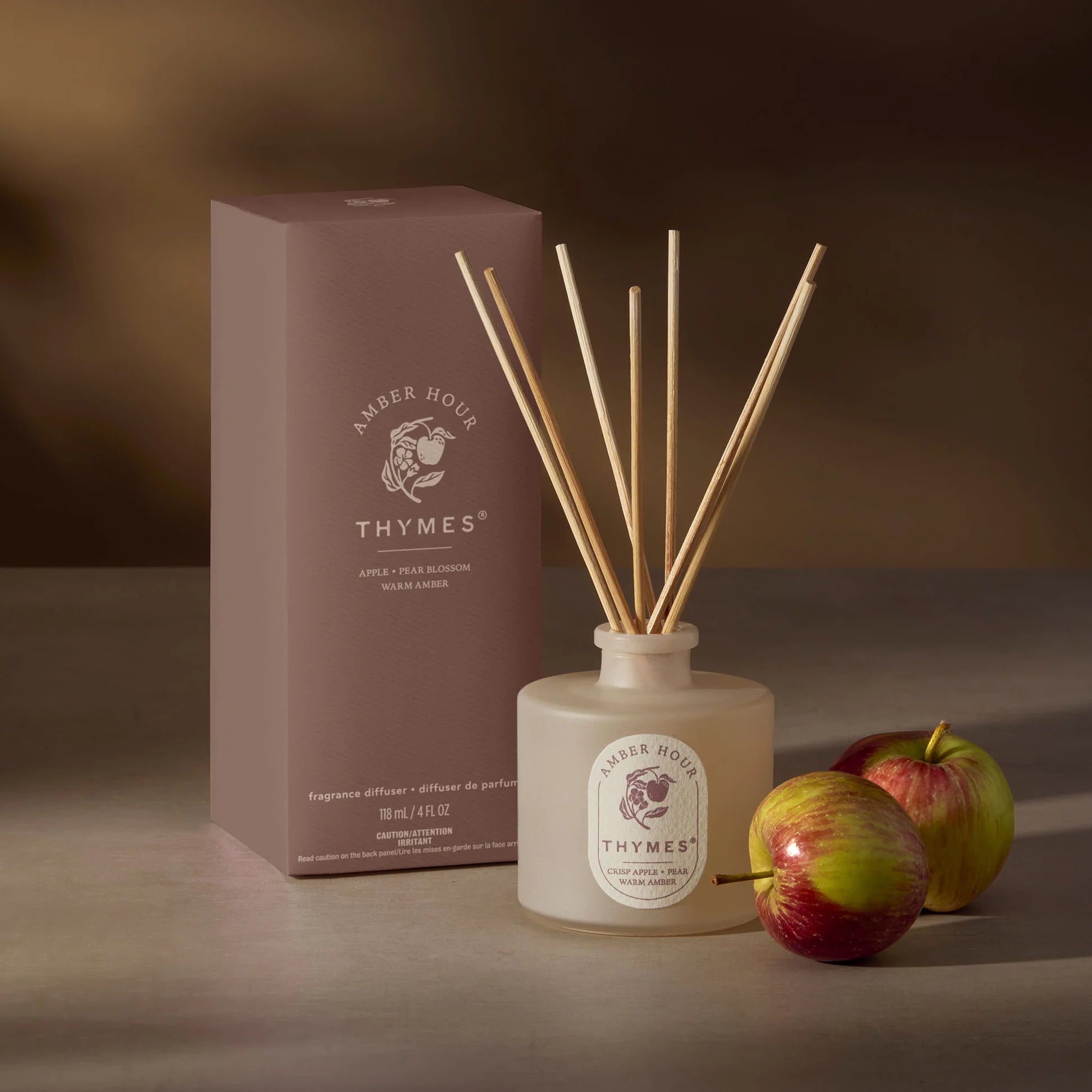 Thymes Amber Hour Petite Reed Diffuser